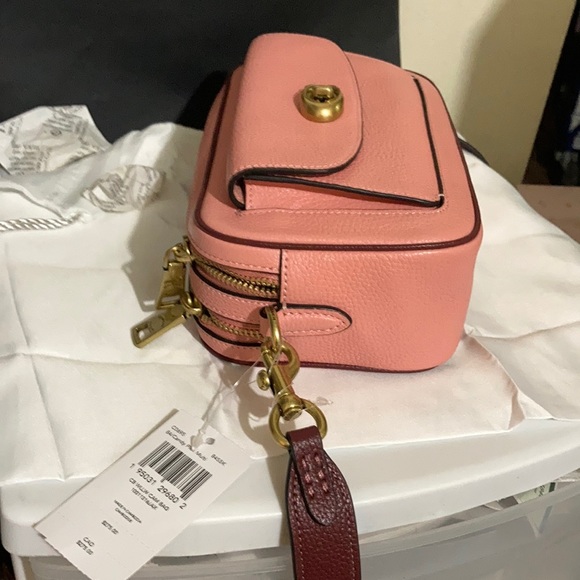 Coach Bags Coach Willow Camera Bag In Color Block Pebble Leather Poshmark